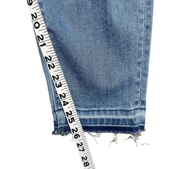 Mother The Looker Undone Hem Looker Crop Ankle Jeans Women Size 25 - Picture 8 of 11